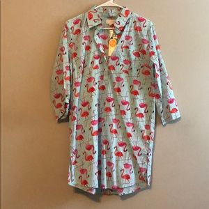 Flamingo T-shirt Dress